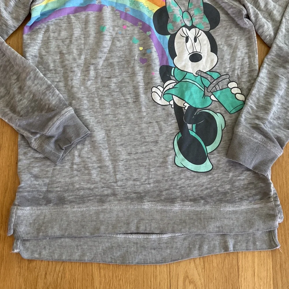 Disney Lightweight Minnie “One Lucky Girl” Girl’s Hoodie